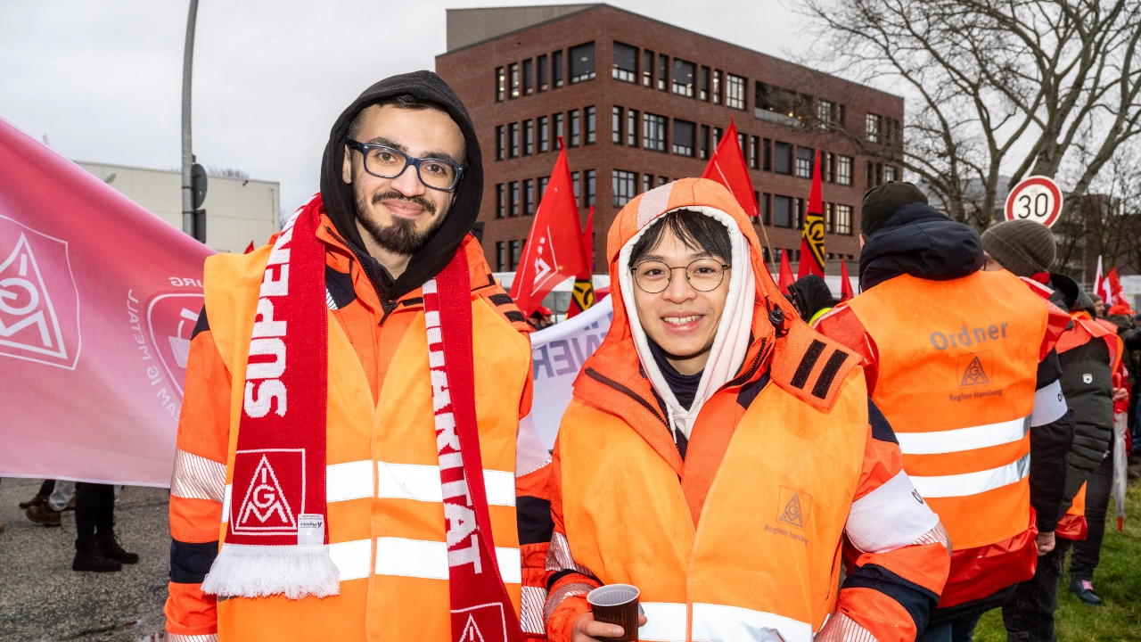 Warnstreik Tarifgemeinschaft Energie + Mobilität