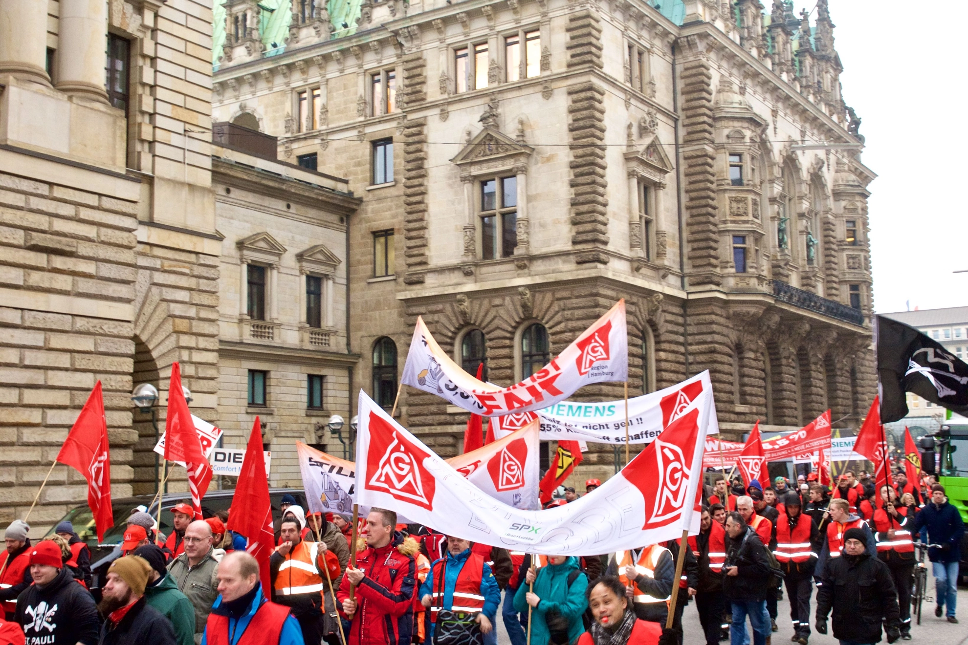 Bild vom Aktionstag TR M+E 2015 auf dem Spielbudenplatz