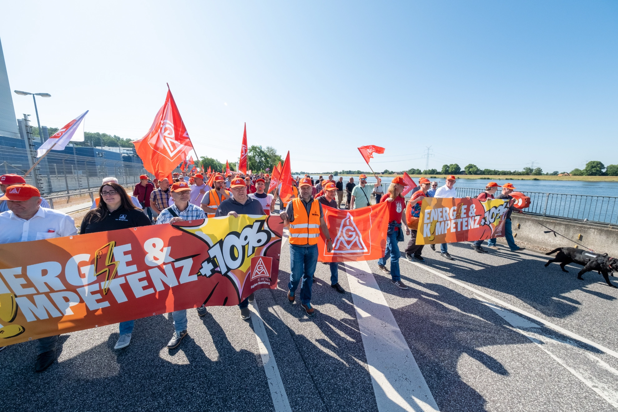 Warnstreik TG Vattenfall