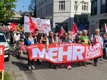 1. Mai bei schönstem Wetter