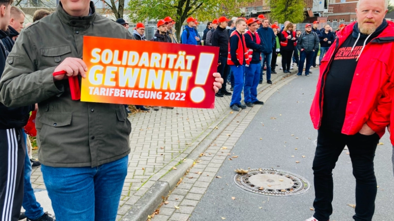 Warnstreik LMT + Fette