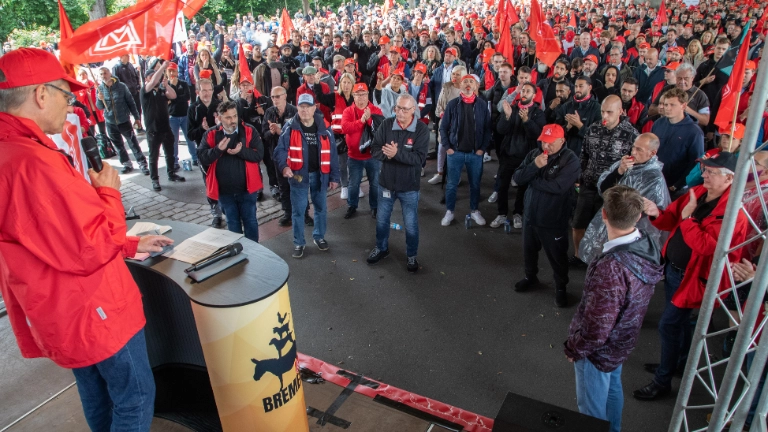 Aktionstag gegen Verkauf der Mercedes-Benz-Niederlassungen