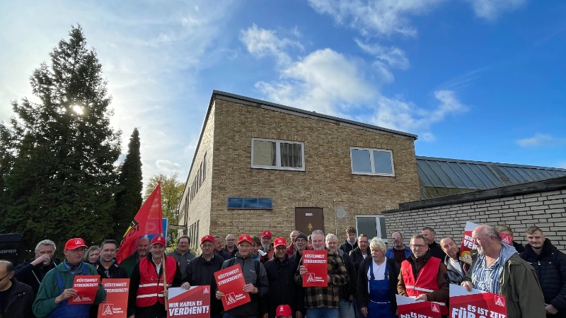Warnstreik SAINT-GOBAIN