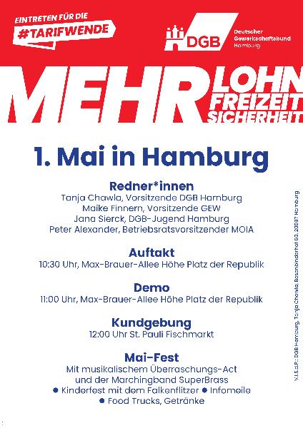 1. Mai 2024 Hamburg