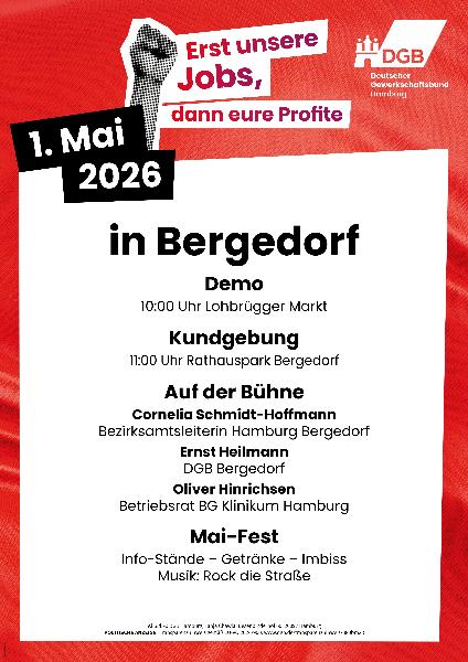 Aufruf 1. Mai 2026 Bergedorf