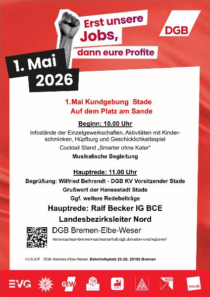 Aufruf 1. Mai 2026 Stade