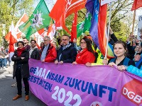 Tag der Arbeit auf der Straße